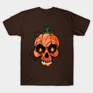 Pumpkin Skull T-Shirt